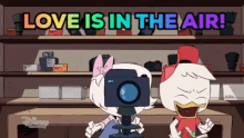 Duck Tales Love GIF - Duck Tales Love Love Is In The Air GIFs