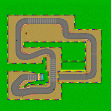 Snes Mario Circuit 2 Map GIF - Snes Mario Circuit 2 Mario Circuit Map GIFs