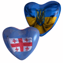 Ukraine Georgia GIF - Ukraine Georgia Hearts GIFs