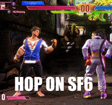 sf6 street fighter 6 sf6 jamie sf6 luke hop on