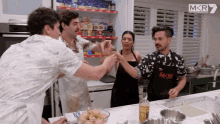 Cheers My Kitchen Rules GIF - Cheers My Kitchen Rules Toast GIFs
