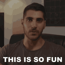 This Is So Fun Rudy Ayoub GIF - This Is So Fun Rudy Ayoub This Is Quite Entertaining GIFs