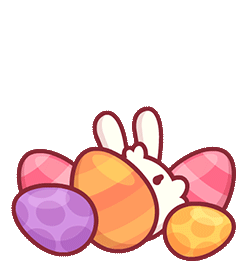 Easter Easter Bunny Sticker - Easter Easter Bunny Cute Bunny Stickers