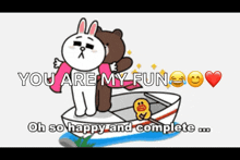 Brown Cony Titanic Brown Cony Kiss GIF - Brown Cony Titanic Brown Cony Brown Cony Kiss GIFs