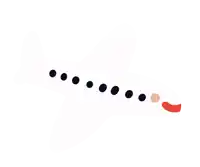 a white background with black circles and a red circle