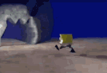 Spongebob Walking GIF - Spongebob Walking Creepy GIFs