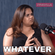 Whatever Aastha Khanna Bhardwaj GIF - Whatever Aastha Khanna Bhardwaj Pinkvilla GIFs