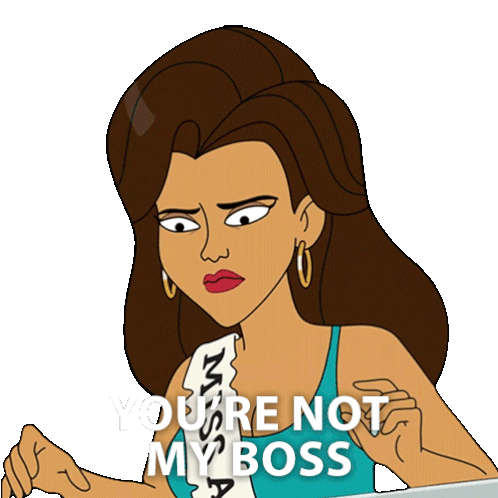 You'Re Not My Boss Lucy Suwan Sticker - You'Re Not My Boss Lucy Suwan Mulligan Stickers