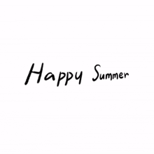 summer happy
