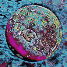 Warhol Worlds Planet Art GIF - Warhol Worlds Planet Art Open Sea Nft GIFs