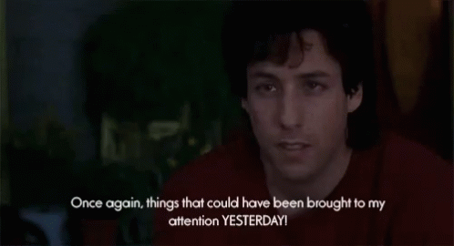Attention Yesterday Gif Attention Yesterday Adam Sandler Discover Share Gifs