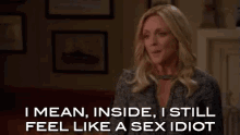 Inside I Still Feel Like A Sex Idiot - Jenna Maroney In 30 Rock GIF - Sex Idiot Jenna Maroney Jane Krakowski GIFs