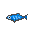 Fish Pixel Sticker