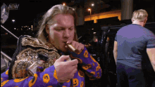 Chris Jericho Cigar Aew GIF - Chris Jericho Cigar Aew GIFs
