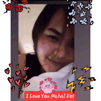 I Love You Mahal Ko Sticker - I Love You Mahal Ko Stickers