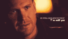 Alaric Saltzman Be Still And Know That Im With You GIF - Alaric Saltzman Be Still And Know That Im With You The Vampire Diaries GIFs