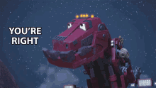 Youre Right Ty Rux GIF - Youre Right Ty Rux Dinotrux GIFs