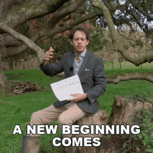 A New Beginning Comes Benjamin GIF - A New Beginning Comes Benjamin Engvid GIFs