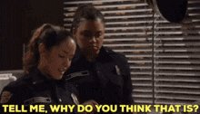 Station 19 Vic Hughes GIF - Station 19 Vic Hughes Tell Me Why Do You Think That Is GIFs