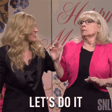 Lets Do It Saturday Night Live GIF - Lets Do It Saturday Night Live Come On Lets Do This GIFs