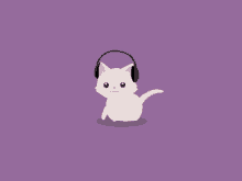 Kitten Headphones GIF - Kitten Headphones Music GIFs