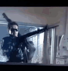 The Terminator Shooting GIF - The Terminator Shooting Shotgun GIFs