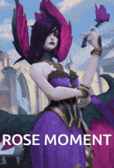 Rose Moment Morgana GIF - Rose Moment Rose Moment GIFs
