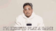 Im Here To Play A Game Have A Good Time GIF - Im Here To Play A Game Have A Good Time Play GIFs