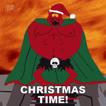 Christmas Time Satan GIF