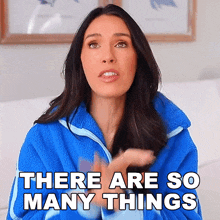There Are So Many Things Shea Whitney GIF - There Are So Many Things Shea Whitney There Are Several Items GIFs