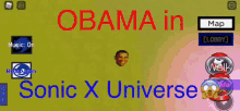 Obama In Sonc X Universe Sonic X Universe GIF - Obama In Sonc X Universe Sonic X Universe Obama GIFs