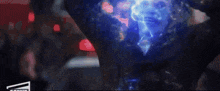 a blue background with a few lightning bolts and the word active on the bottom