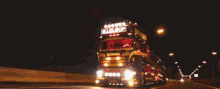 oldskool truck street lights flashing lights