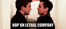 Hop On Lethal Company GIF - Hop On Lethal Company GIFs