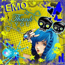 Emo Thank You GIF - Emo Thank You Emo Girl GIFs