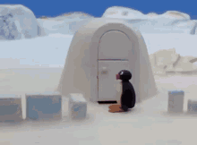 Pingu At Home Pingu Mailman GIF - Pingu At Home Pingu Mailman Pingu Shocked GIFs
