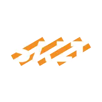 a white background with orange arrows pointing to the left and right