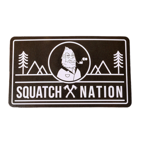 Squatch Nation Squatch Sticker - Squatch Nation Squatch Nation Stickers