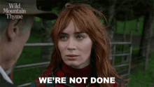 Were Not Done Rosemary GIF - Were Not Done Rosemary Emily Blunt GIFs