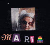 a picture of a woman in a bunny costume with the name maria below it