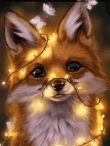 Cute Fox GIF - Cute Fox Lights GIFs