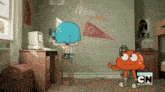 a cartoon character from the amazing world of gumball