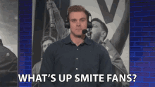 Whats Up Smite Fans Dave Olson GIF - Whats Up Smite Fans Dave Olson Smite Challenger Circuit Qualifiers GIFs