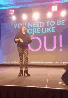 Conversations Conference Molly Mahoney GIF - Conversations Conference Molly Mahoney You Need To Be More Like You GIFs