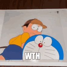 Wht What The Heck GIF - Wht What The Heck Doraemon GIFs