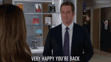 Very Happy You'Re Back GIF - Charles Brooks Happy Youre Back Younger Tv GIFs