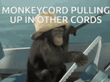 Monkeycord Boat GIF