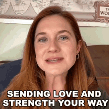 Sending Love And Strength Your Way Bonnie Wright GIF - Sending Love And Strength Your Way Bonnie Wright Cameo GIFs