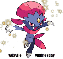weavile wednesday pokemon