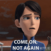 Come On Not Again Jim Lake Jr GIF - Come On Not Again Jim Lake Jr Trollhunters Tales Of Arcadia GIFs